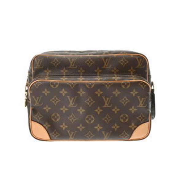 Louis Vuitton Nile Canvas Shoulder Bag Monogram Brown - Picture 1 of 9